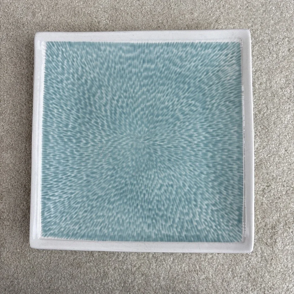Sango Vega Aqua 4531 Square Dinner Plate 11